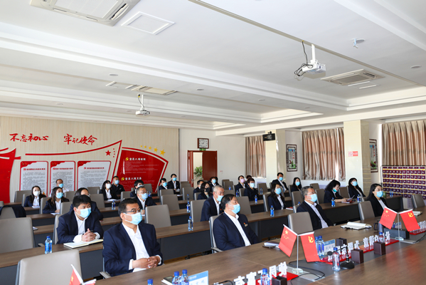 增強廉潔自律意識 筑牢拒腐防變底線 ——銀川中鐵水務組織學習警示教育片